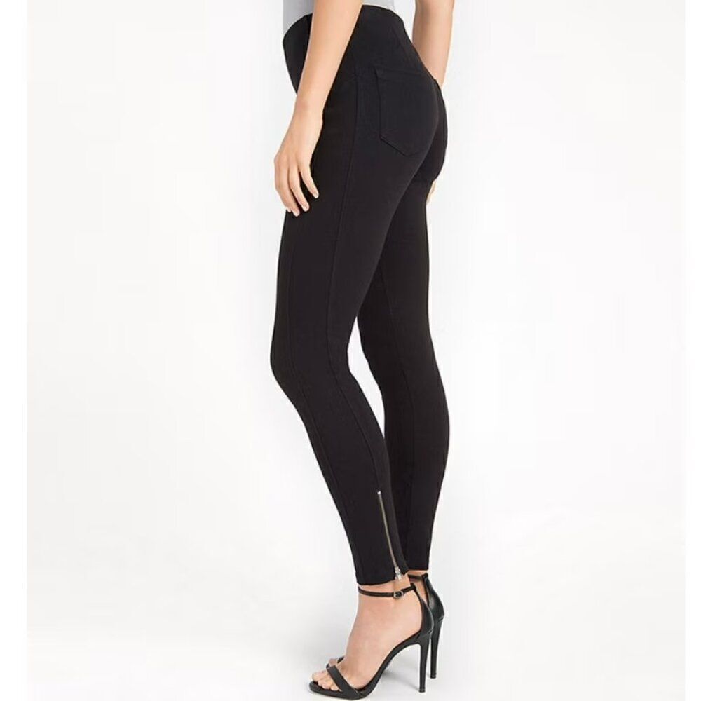 Lyssé Noho Denim Zip Legging Black XS NWT